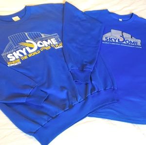 Rare TORONTO Skydome Crewneck Sweater and Tee